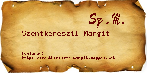 Szentkereszti Margit névjegykártya